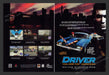 1999 Driver "You are the wheelman" Video Game Print Ad (2 pgs)