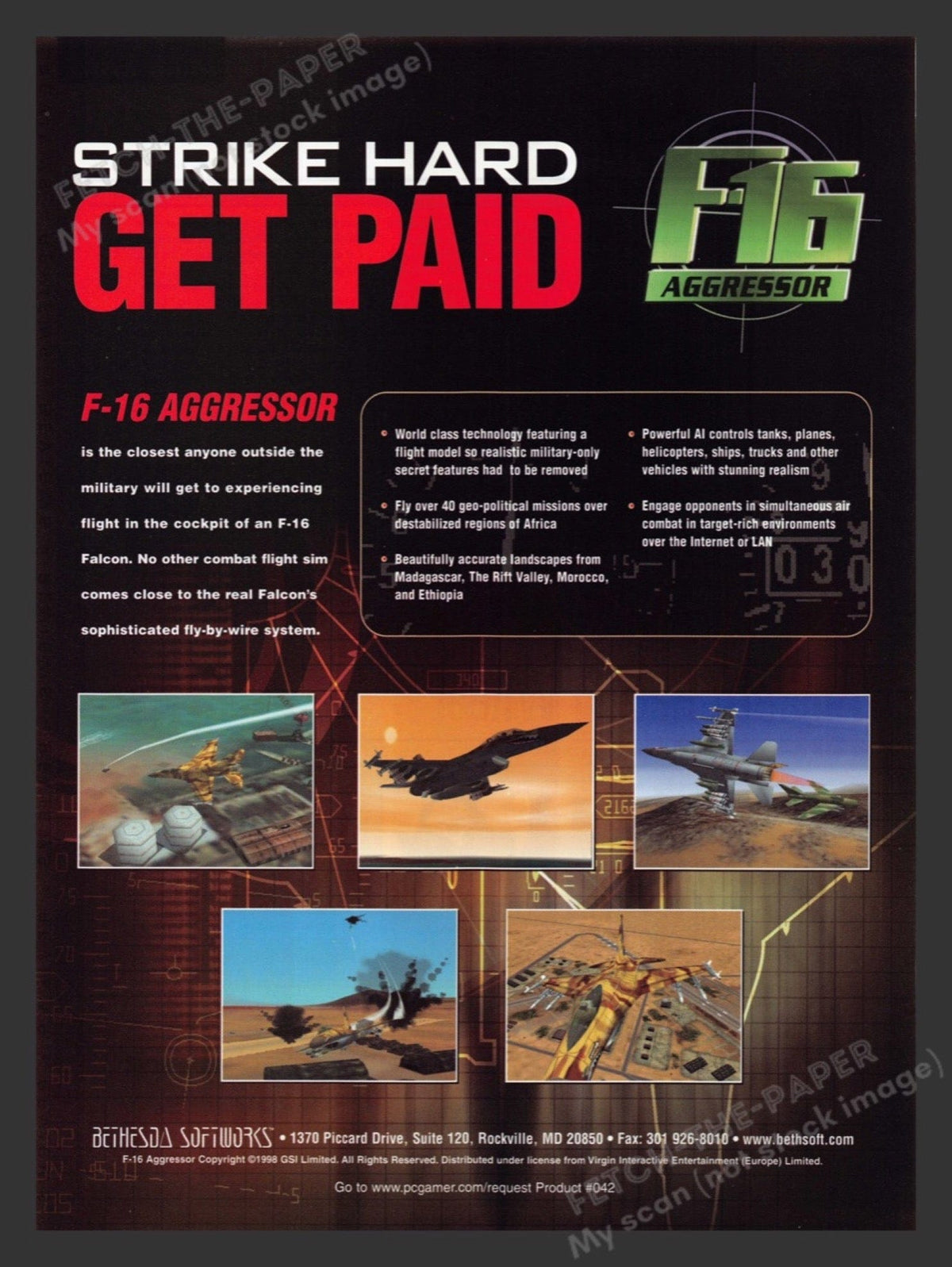 1999 F-16 Aggressor 