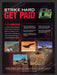 1999 F-16 Aggressor "Strike Hard Get Paid" Video Game Print Advertisement