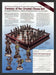 1999 Fantasy of the Crystal Chess Set Original Print Advertisement Fetch the Paper!