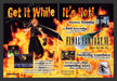 1999 Final Fantasy VII "It's HOT!" Video Game Print Advertisement (2 pgs) Fetch the Paper!