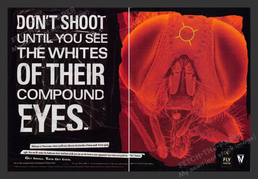 1999 Fly Hunter Video Game Print Advertisement (2 pgs)