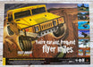 1999 Off-Road 2: Test Drive Fold Out 10.5" x 15" Video Game Poster Fetch the Paper!