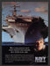 1999 U.S. Navy Aircraft Carrier "Let the Journey Begin" Print Advertisement Ad Fetch the Paper!