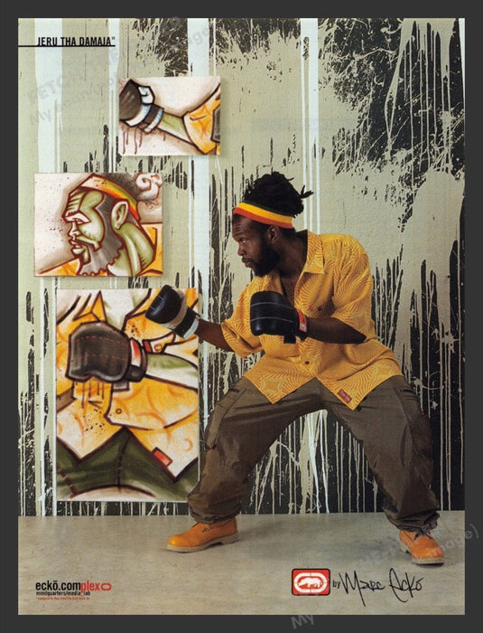2000 Ecko Jeru Tha Damaja Print Advertisement Ad