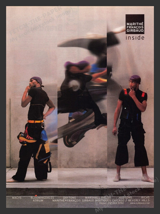 2000 Marithe Francois Girbaud Athletic Moves Print Advertisement Ad