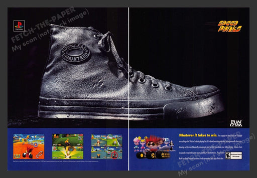 2000 Speed Punks Video Game Print Advertisement (2 Pages)