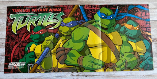 2003 TMNT Turtles Fold-Out 10.5" x 22.5" Video Game Poster from Magazine
