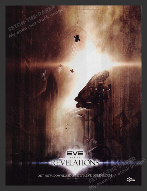 2006 Eve Online: Revelations Video Game Print Advertisement