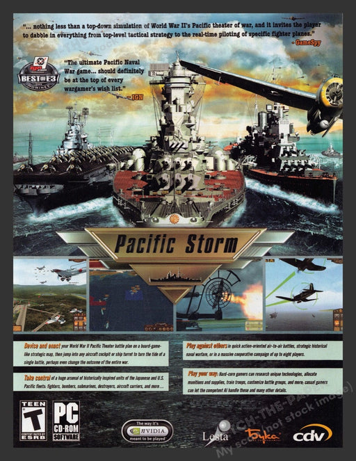 2006 Pacific Storm Video Game Print Advertisement