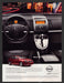 2008 Nissan Sentra "More car. Less compact." Interior Print Advertisement Ad