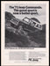 '73 Jeep Commando SUV 1970s Print Advertisement Ad 1972 Tough Terrain Fetch the Paper!