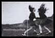 Abercrombie & Fitch 1990s Print Advertisement (2 pages) 1995 Catholic Girls Fetch the Paper!