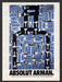 1990 Absolut Arman Vodka Print Advertisement Ad
