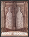 2001 Absolut Brooklyn Bridge Bottle Cutout Alcohol Print Advertisement.