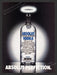 1989 Absolut Perfection Vodka Bottle with Halo Print Advertisement Ad