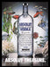 Absolut Treasure Vodka 1990s Print Advertisement Ad 1993 Fish Tank Fetch the Paper!
