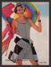 1987 Adrienne Vittadini Beachwear Rainbow Kite Print Advertisement Ad