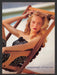 1988 Adrienne Vittadini Swimsuit Blonde Model Beach Chair Print Advertisement Ad