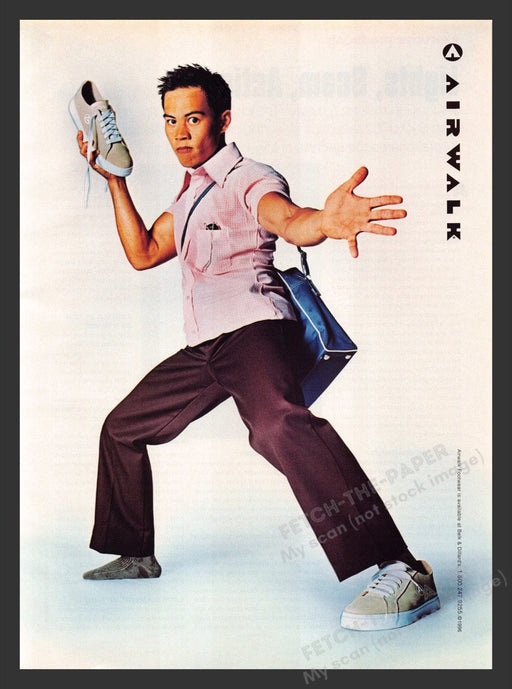 1996 Airwalk Footwear Print Advertisement Ad