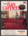 Armstrong 1980s Print Advertisement 1983 Carpets Cavalour Collection Fun Fetch the Paper!