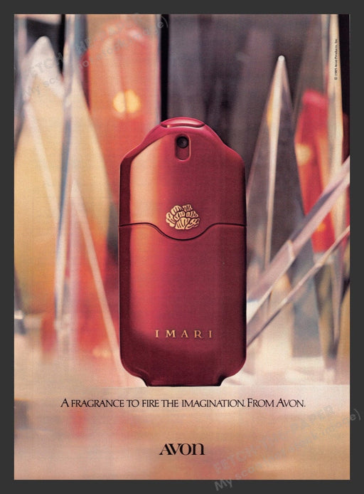 1984 Avon Imari Fragrance Print Advertisement Ad