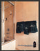 2005 Print Advertisement Axe Bathroom Towels How Dirty Boys Get Clean Ad.