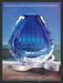 1990 Baccarat "Neptune" Vase Print Advertisement Ad