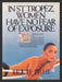 1988 Bain de Soleil St. Tropez Topless Sunbather Print Advertisement Ad