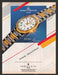 1988 Baume & Mercier Watches "Riviera" Print Advertisement Ad