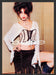 bebe 2000s Print Advertisement 2002 Model Peasant Fringe Legs Fetch the Paper!