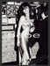 bebe 2000s Print Advertisement 2002 Olga Kurylenko Sexy Dress Black & White Fetch the Paper!