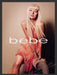 bebe 2000s Print Advertisement 2004 Juliette Marquis Legs Sexy Blonde Couch Fetch the Paper!