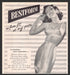 1948 Bestform Girdle Rayon Satin Talon Zipper Print Advertisement Ad