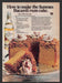 1982 Bicardi Rum Cake Recipe Print Advertisement Ad