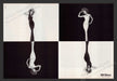 Bill Blass Reflection Model 1990s Print Advertisement (2 pages) 1996 Fetch the Paper!