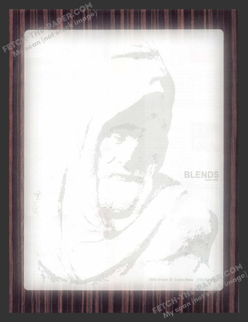 2003 Blends Clothing & Shoes Costa Mesa Print Advertisement.