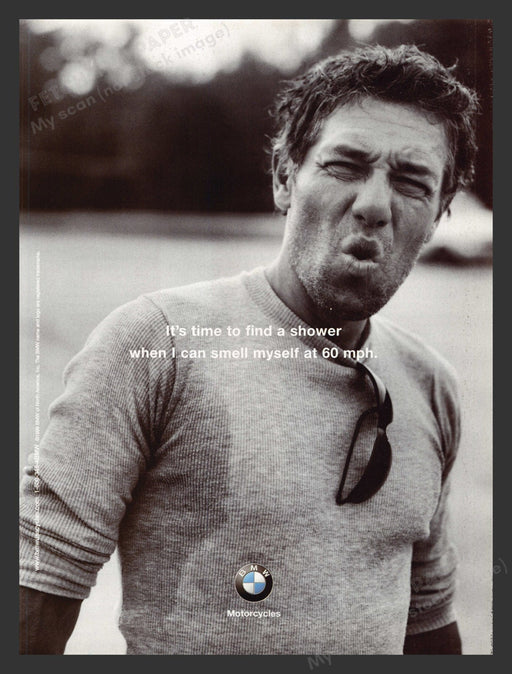 1999 BMW Motorcycles Print Advertisement Ad.