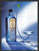 1999 Print Advertisement Bombay Sapphire Gin Hilton McConnico Design Alcohol **.