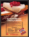 1984 Borden Eagle Brand "Cherry Cheese Pie" Recipe Print Advertisement Ad
