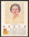 1956 Breck Hair Shampoo & Condition Older Woman Print Advertisement Ad