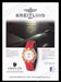 Breitling 1884 1990s Print Advertisement Ad 1998 Lady J Watch Fetch the Paper!