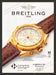 1990 Breitling Watch Chronomat Print Advertisement Ad