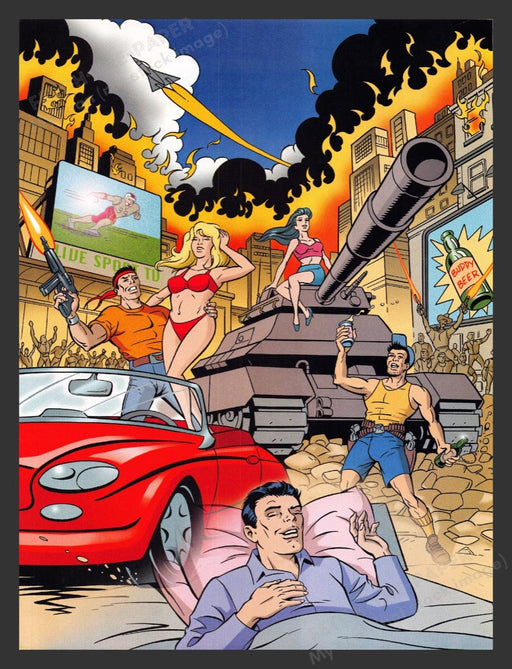 1998 Buddy Beer Illustration Print Advertisement Ad