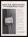 Bulova Accutron Watch 1970s Print Advertisement Ad 1972 Model 263 Fetch the Paper!