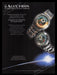 Bulova Accutron Watch 2000s Print Advertisement Ad 2001 Fetch the Paper!