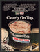 1982 Bumble Bee Tuna Can "Clearly on Top" Print Advertisement Ad