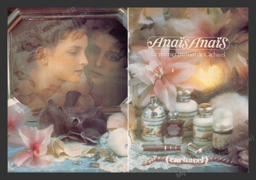 1984 Cacharel Anai's Anai's Fragrance Print Advertisement (2 Pages)