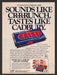 1980 Cadbury's Crisp Candy Bar Print Advertisement Ad