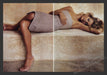 Calvin Klein 2000s Print Advertisement (2 pages) Legs Model Cement Bench Fetch the Paper!